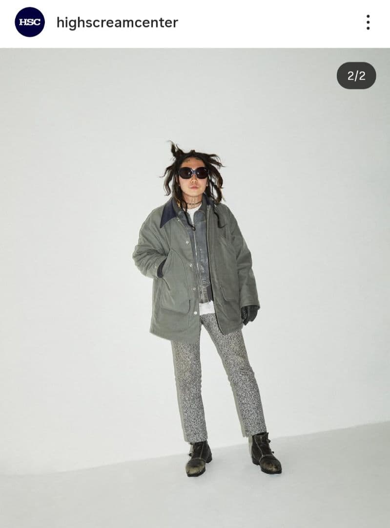 最終値下げ【HIGH SCREAM CENTER】モールスキン ジャケット