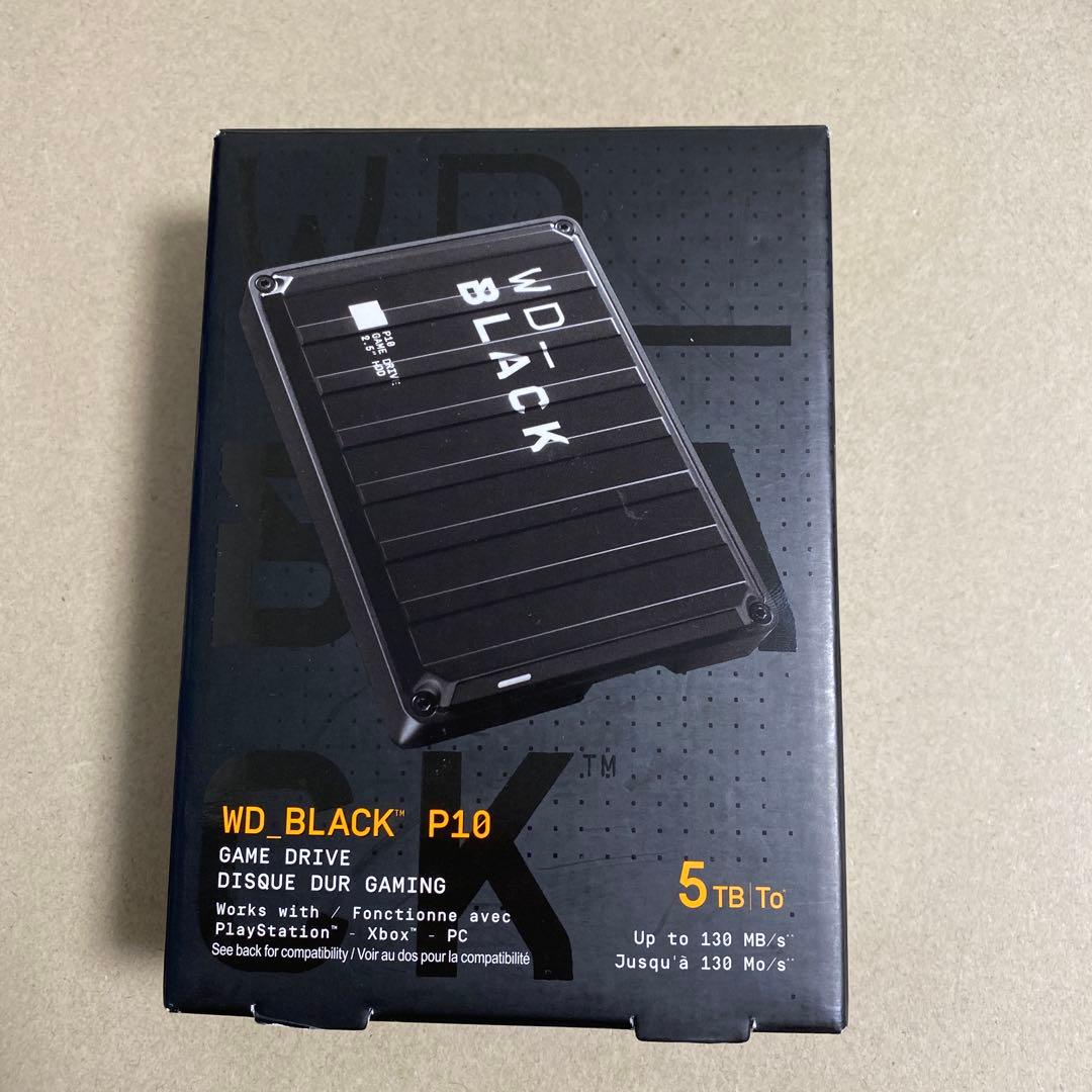ウエスタンデジタルWD ポータブルHDD 5TB WD_BLACK