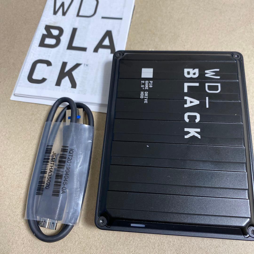 ウエスタンデジタルWD ポータブルHDD 5TB WD_BLACK