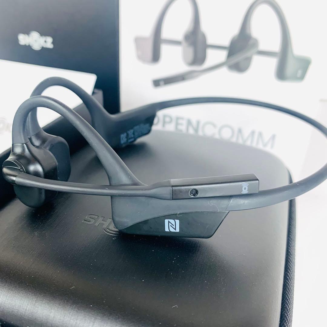 Shokz OpenComm C102 骨伝導イヤホン｜リモート会議向け