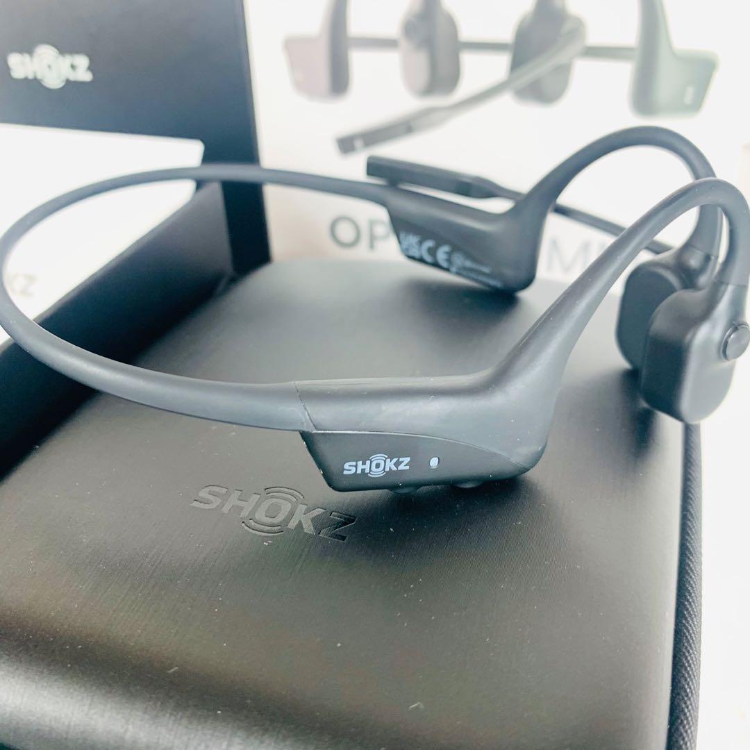 Shokz OpenComm C102 骨伝導イヤホン｜リモート会議向け