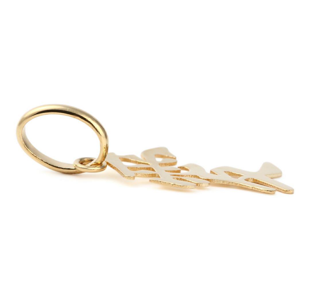 愛 18k チャーム ペンダントトップ