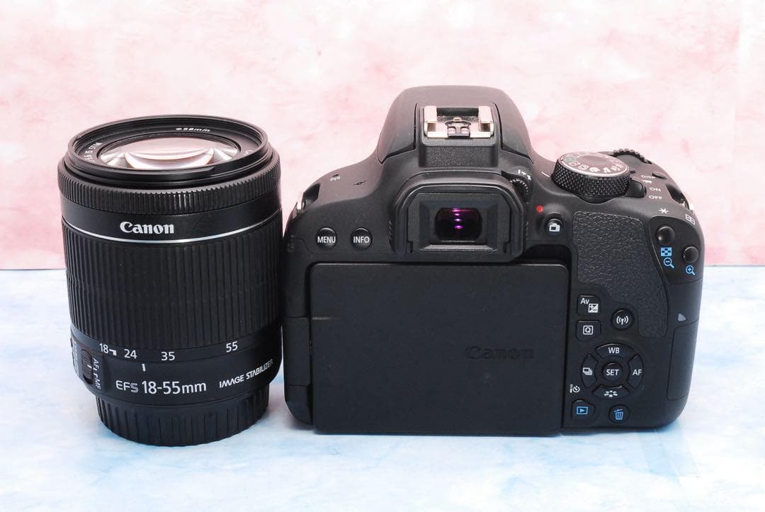 キャノン Kiss X9i●一眼レフカメラ●高性能STMレンズ●スマホ転送！