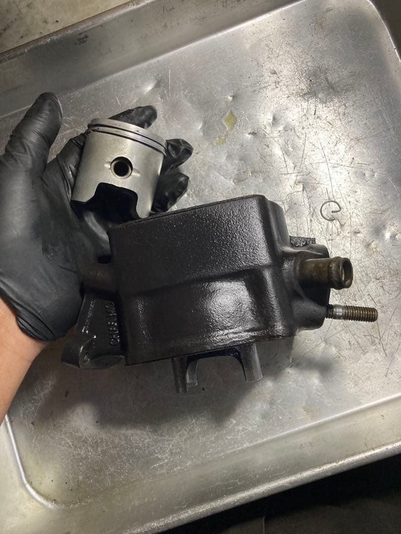 ヘッドつき　NSR50 46mm 68.8cc ボアアップ　NS50F NS-1