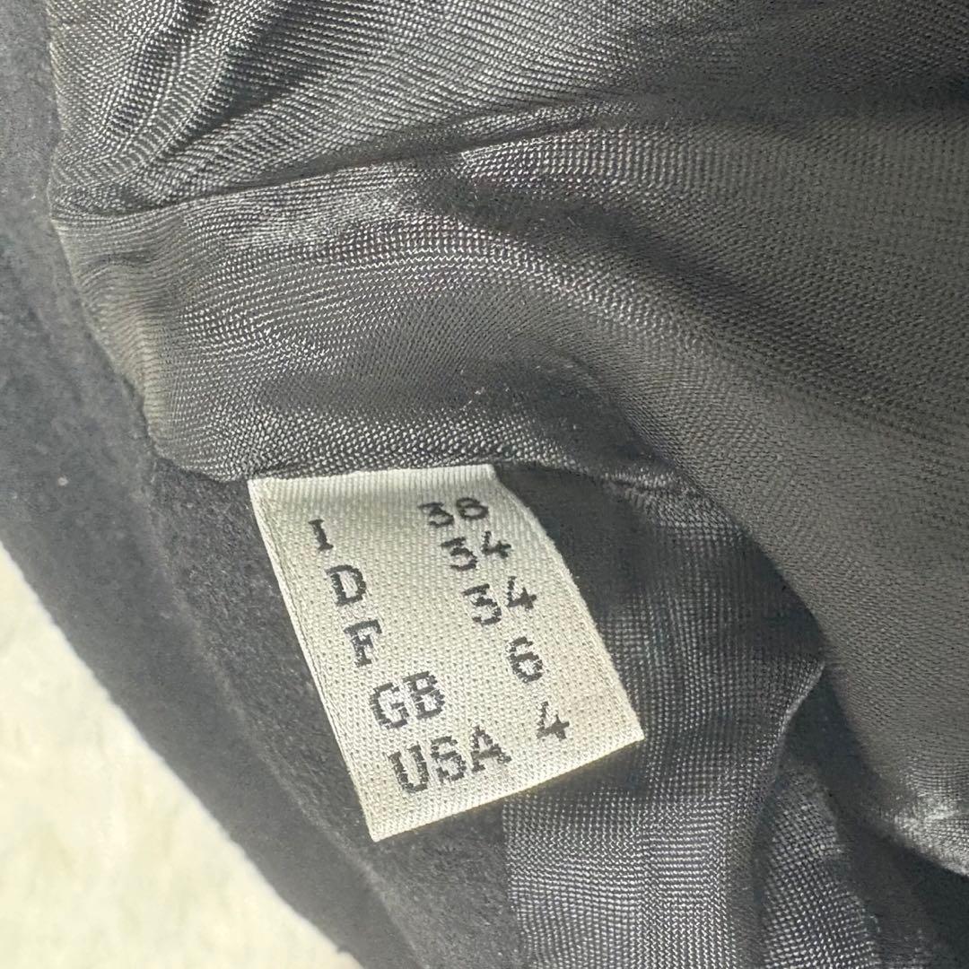 モスキーノ　ツイード調　ナポレオンジャケット　ショート丈