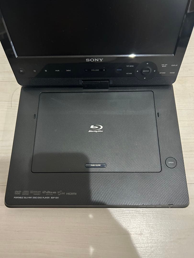 SONY BDP-SX1 ポータブル ブルーレイプレーヤー