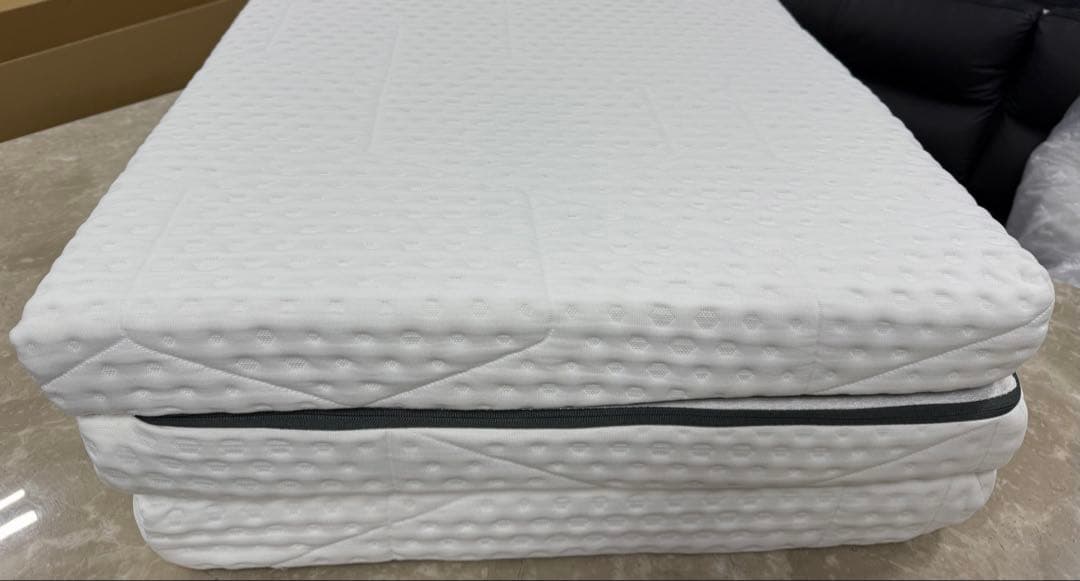 【アウトレット】エマスリープ 敷布団 プレミアム　三つ折り シングル　✨美品✨