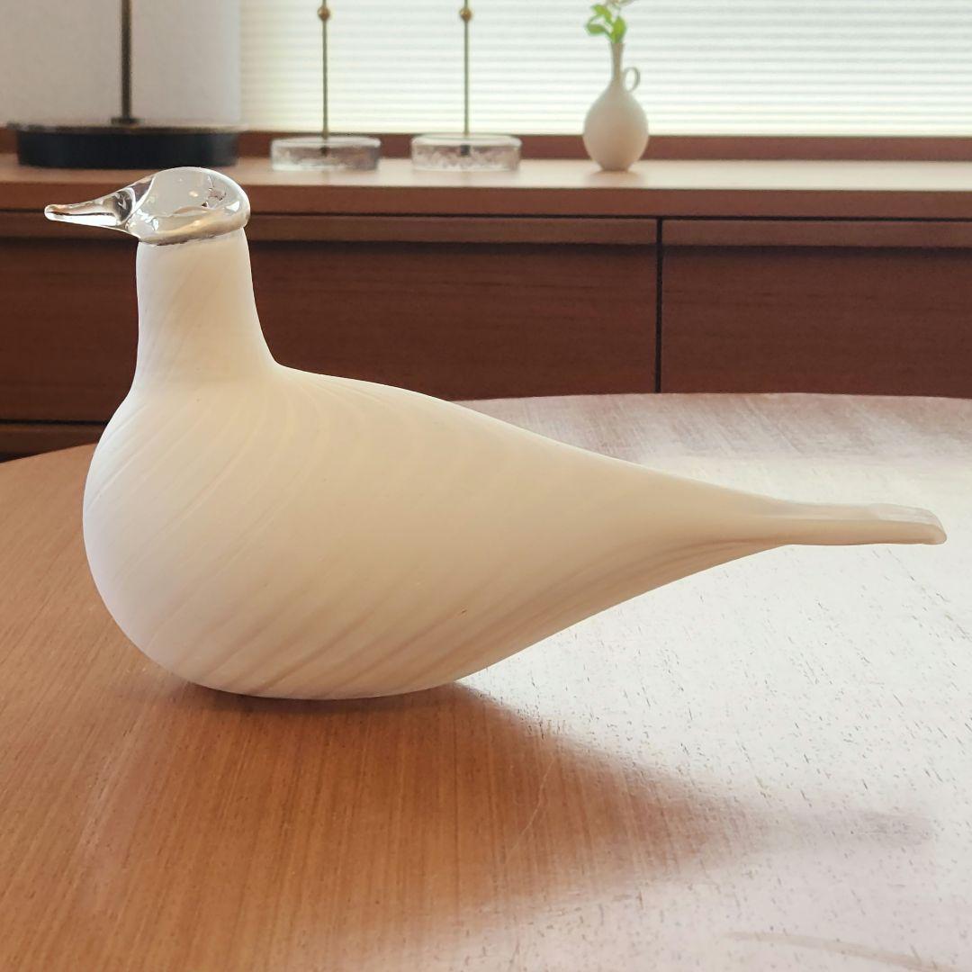 【週末限定セール】Oiva Toikka 大型バード　イッタラ ホワイト