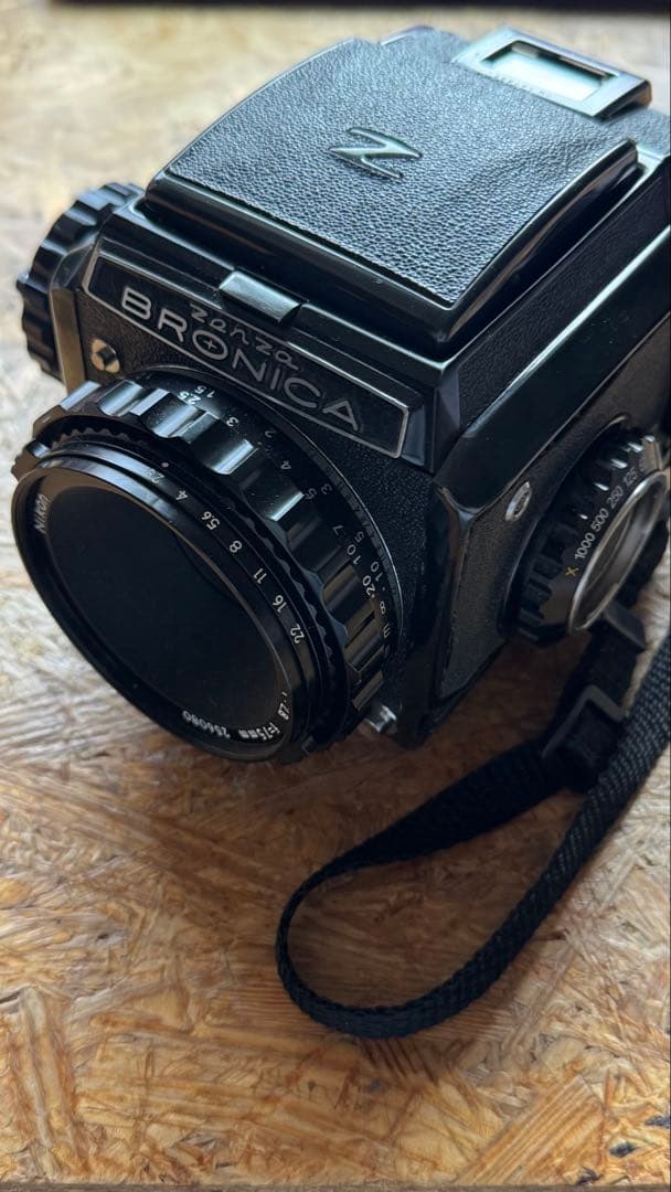 ZENZA BRONICA S2 ブラック NIKKOR-P.C 75 2.8