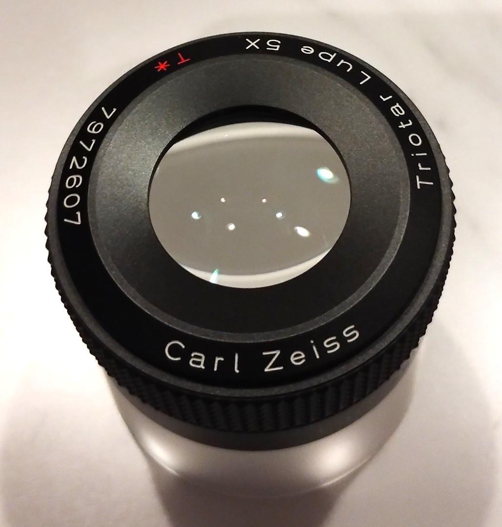 美品 Carl Zeiss Triotar トリオタール T* ルーペ 5X