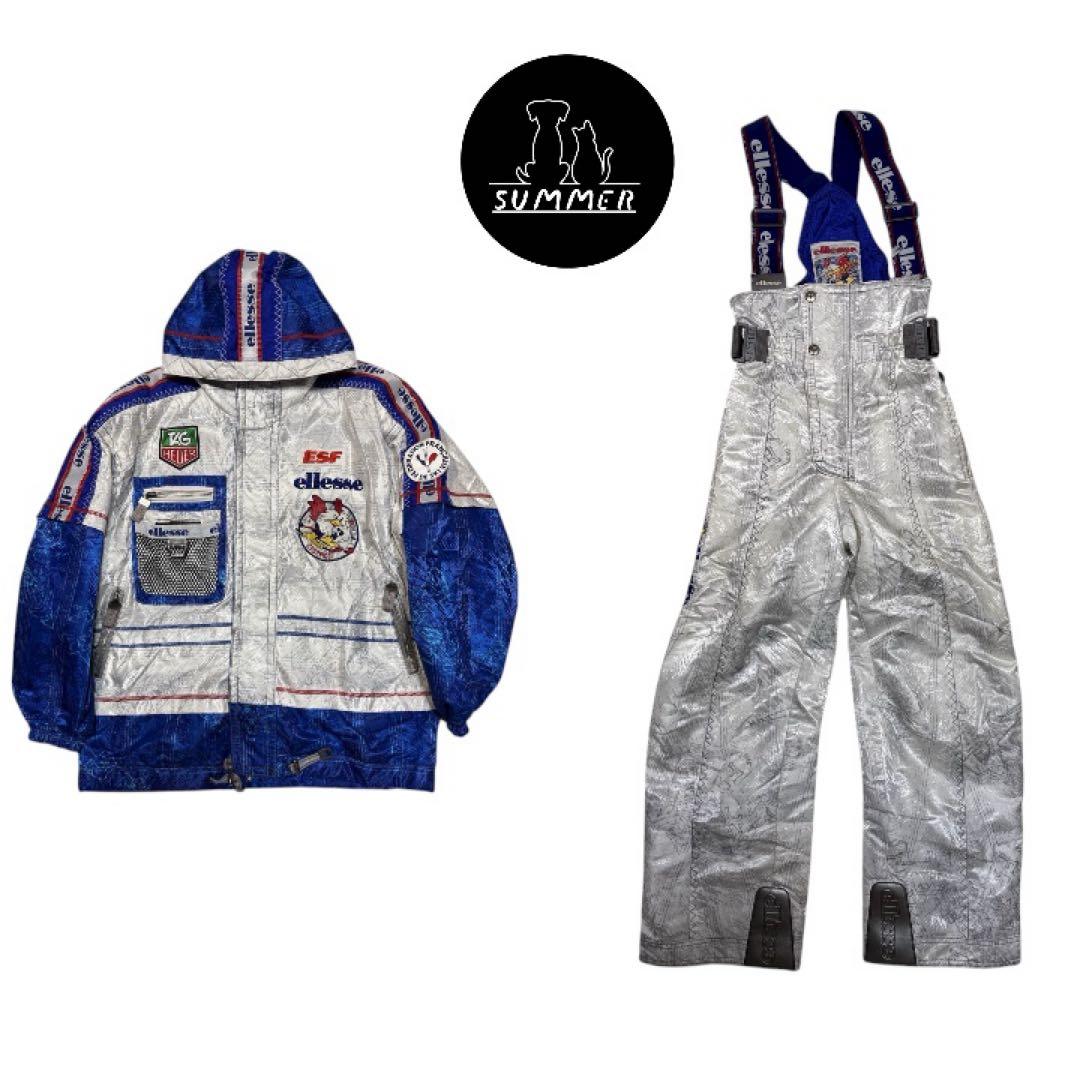 【激レア】ellesse フランス代表 ココリコ スキーウェア　セットアップ