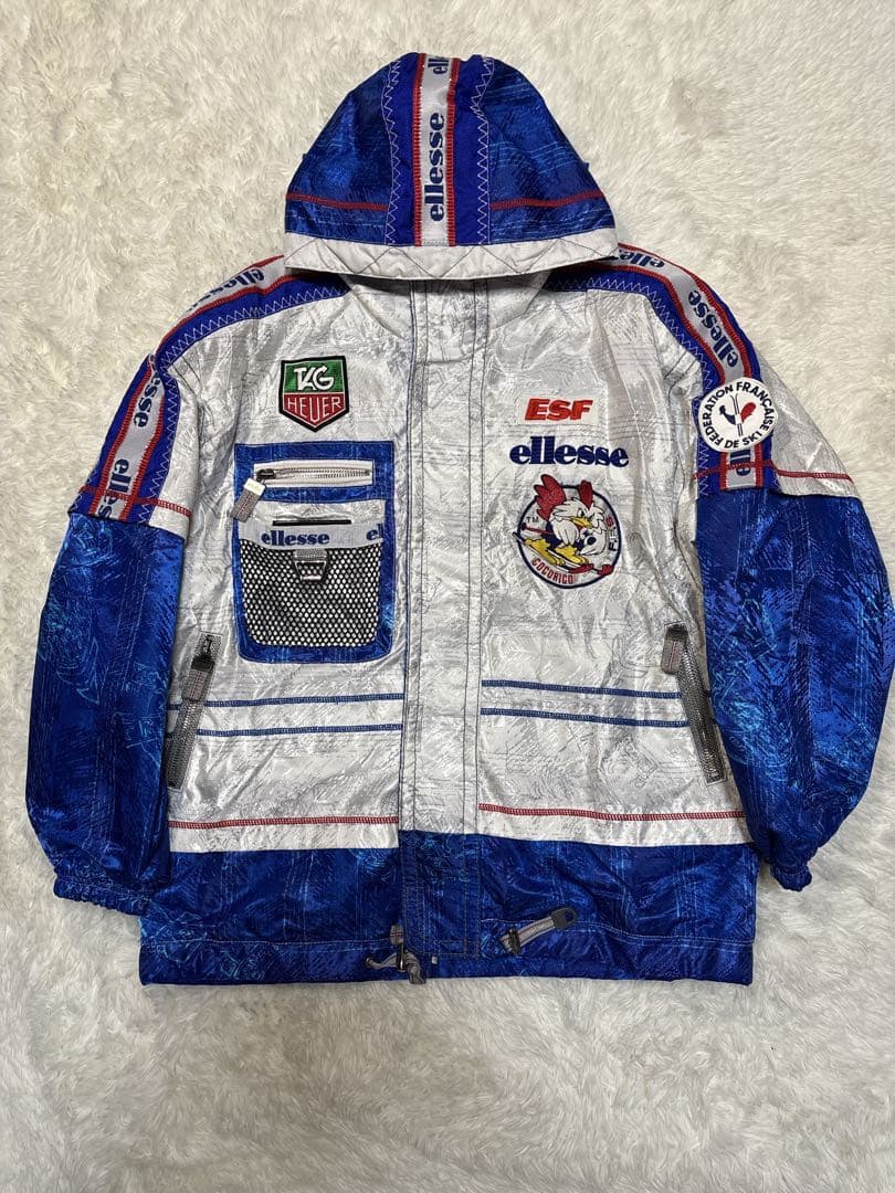 【激レア】ellesse フランス代表 ココリコ スキーウェア　セットアップ