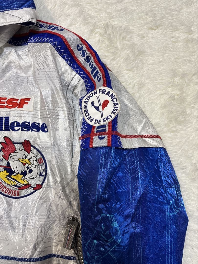【激レア】ellesse フランス代表 ココリコ スキーウェア　セットアップ