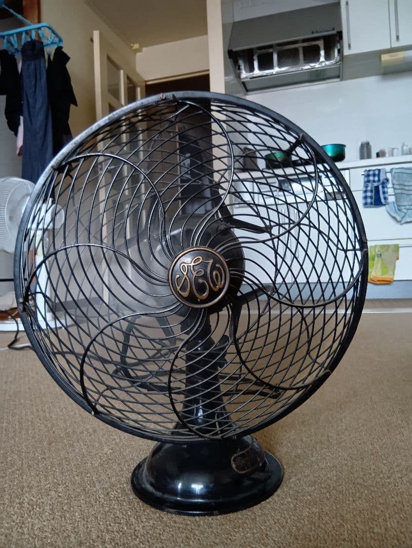 芝浦製作所 扇風機 4枚羽 昭和レトロ希少骨董品
