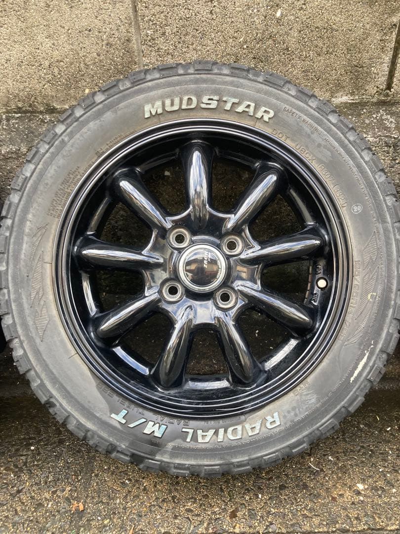 タイヤ・ホイール zack jp-209 165/65R14 4.5j+45