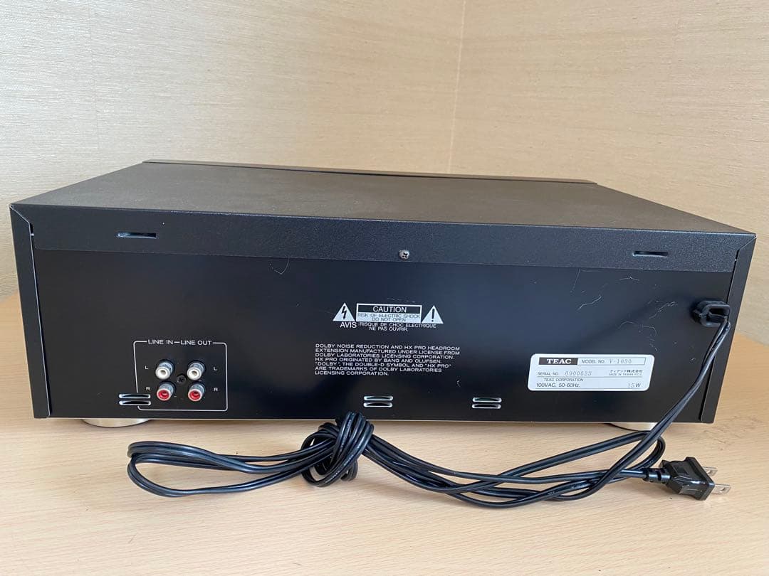 TEAC ステレオカセットデッキ V-1030