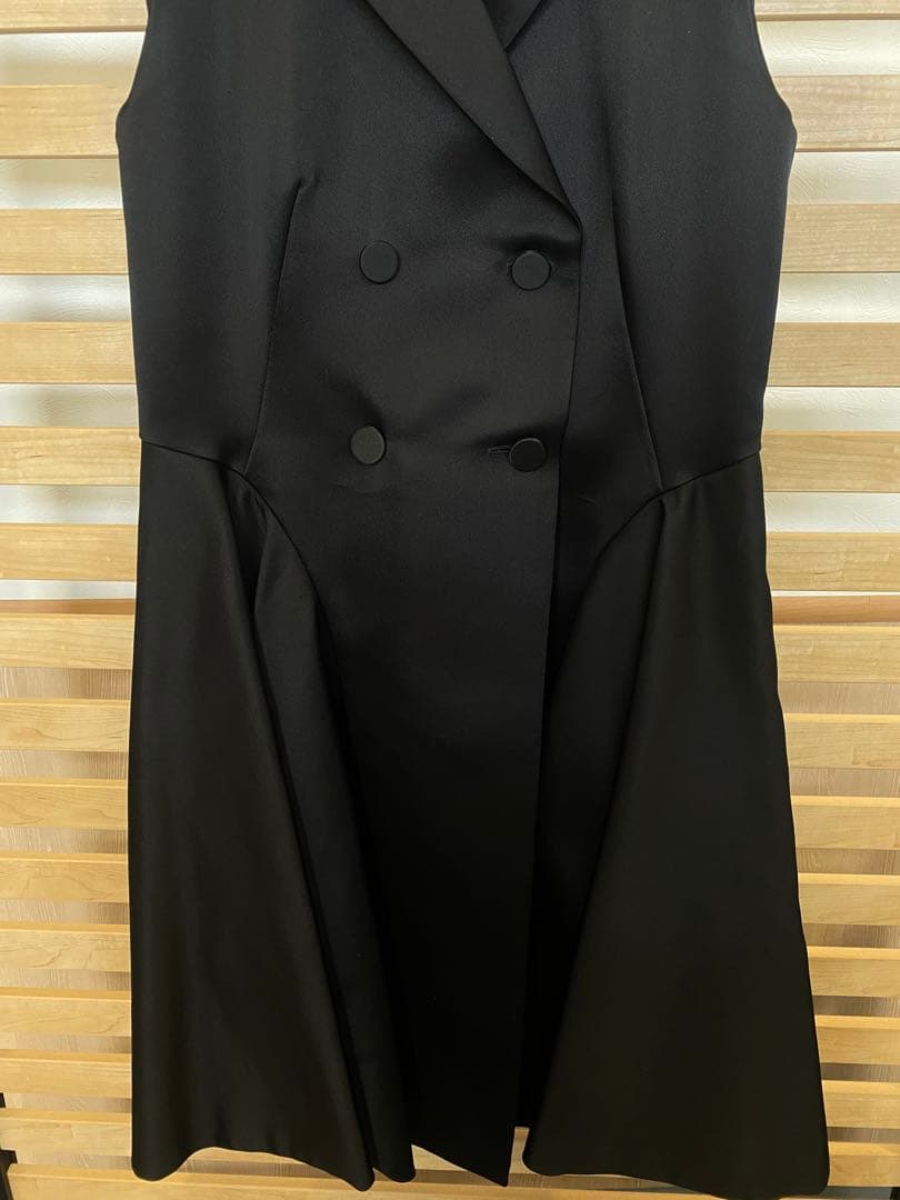 Christian Dior 黒ワンピース シルク100%