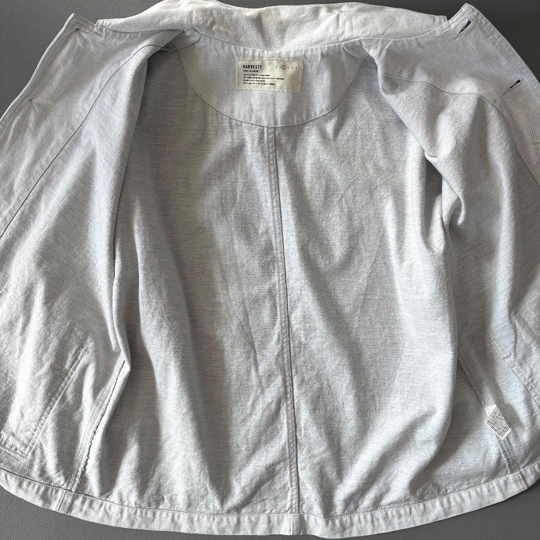 HARVESTY◆ハーベスティ◆スノーデニムカバーオール　ユニセックス　日本製