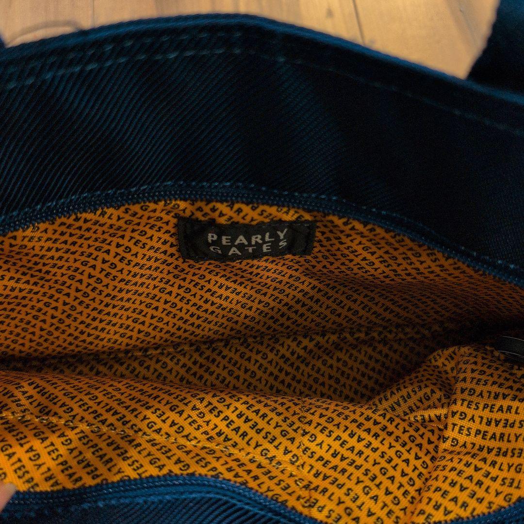 PEARLY GATES トートバッグ 紺　美品