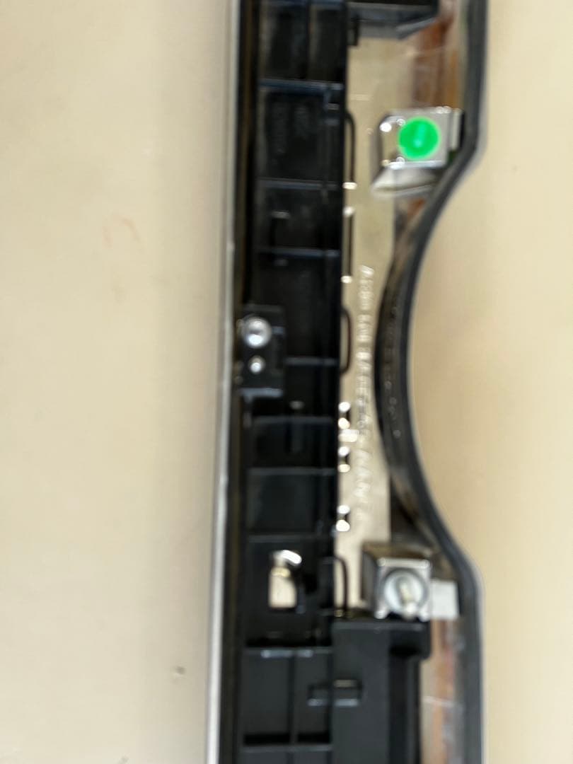 ランドクルーザープラド150後期 リアガーニシュ　ロゴ塗り分け マット　ブラック