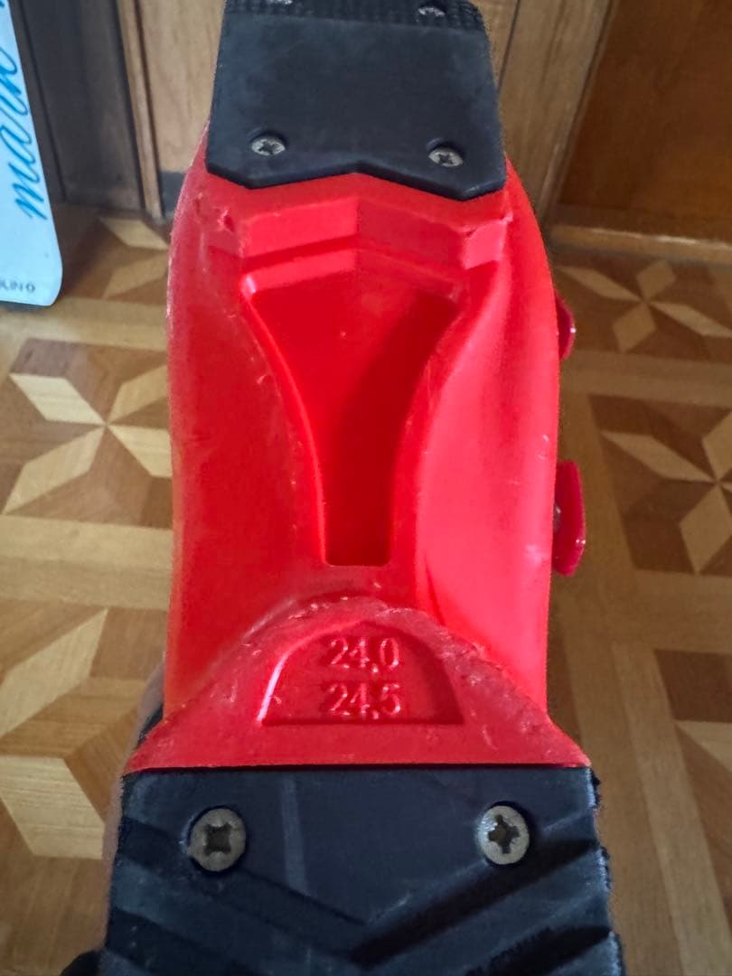 atomicスキー用ブーツ 24.5cm レッド