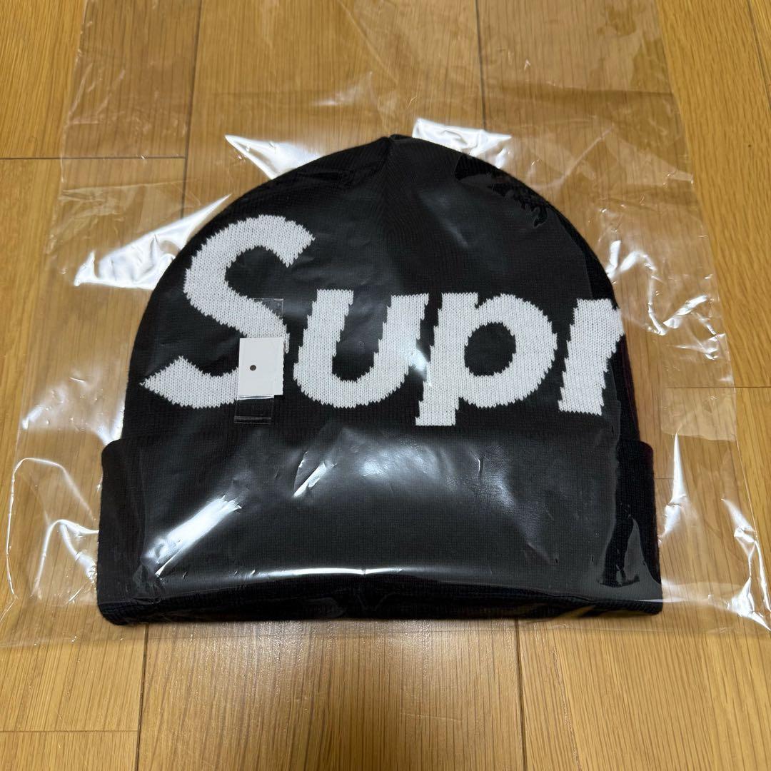 Supreme Big Logo Beanie ビーニー　ニットキャップ　Box