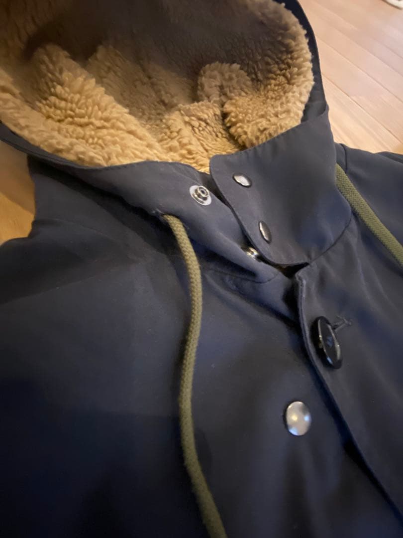 equipe'70 エキップセッタンタ　ミリタリーモッズコート　ボア取外し可