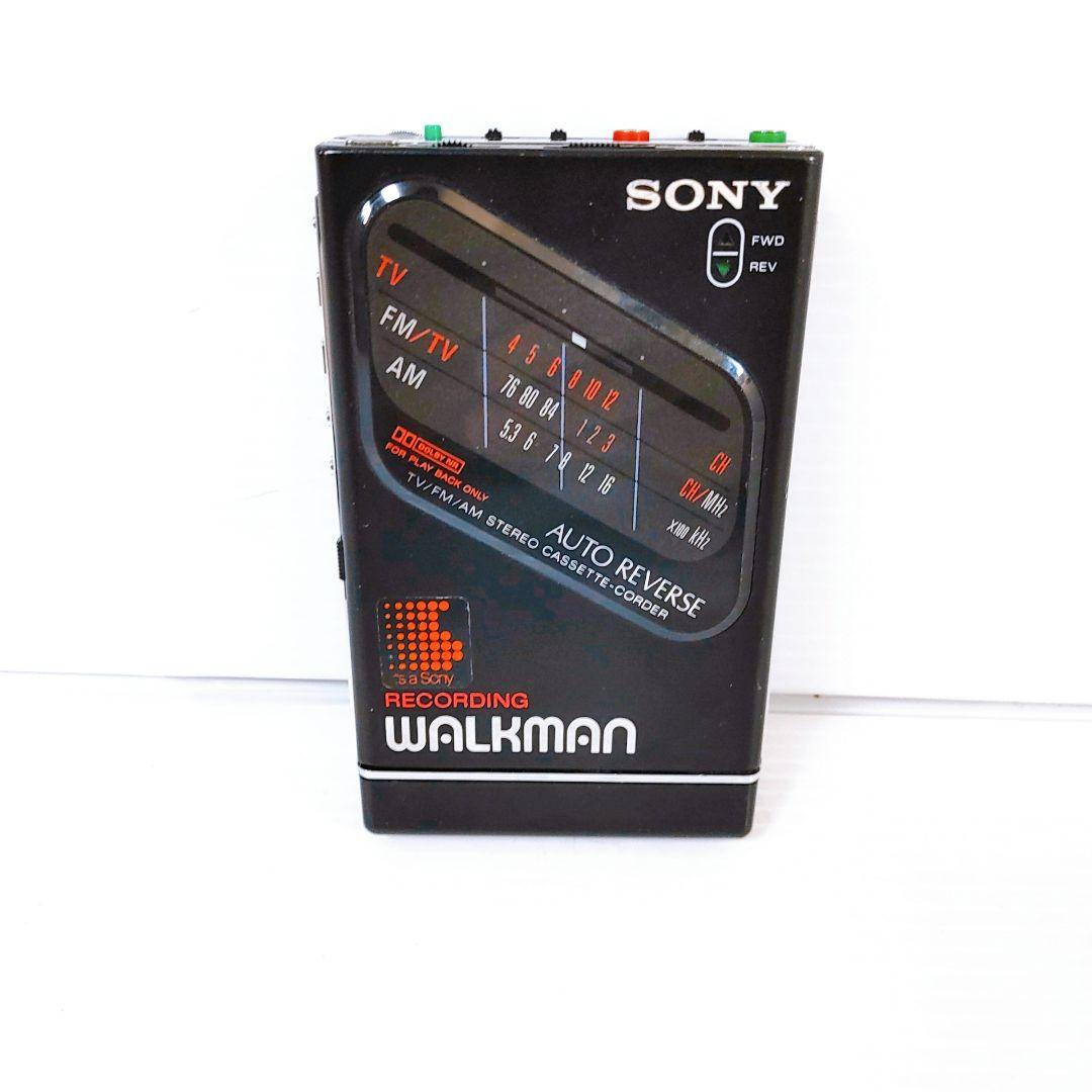 SONY WM-F203 ウォークマン カセットプレーヤー取説付き【ジャンク】