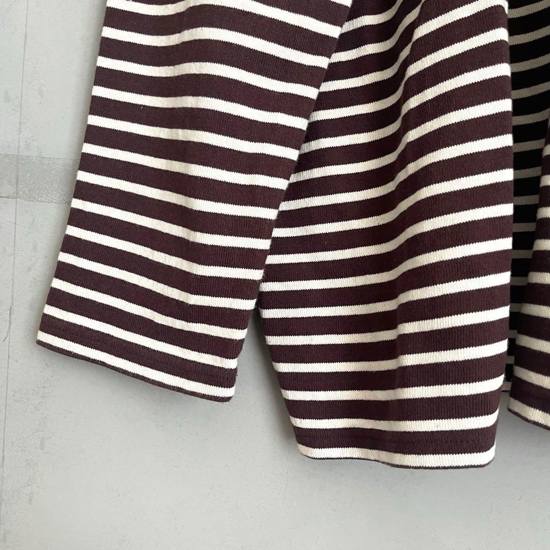 美品✨22年　ジャーナルスタンダードラックス　バスクボーダーフードプルオーバー