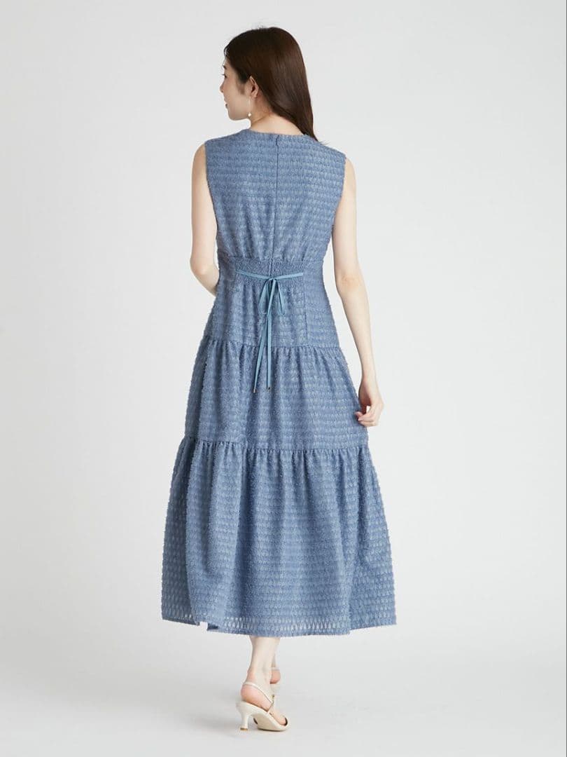 25SS美品・サイズ36　CELFORD　チドリカットジャガードワンピース