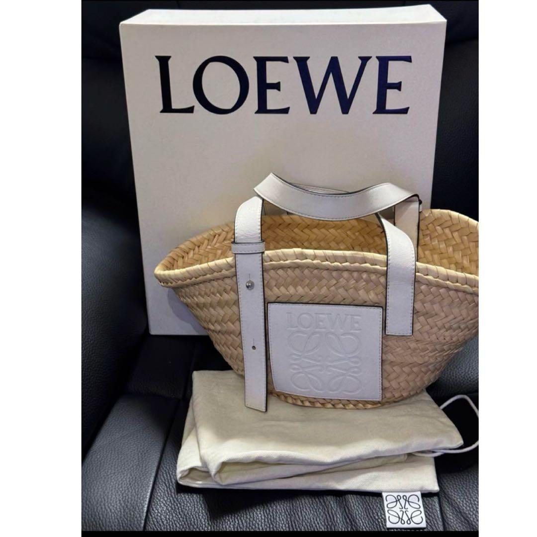 LOEWE アナグラムバスケットバッグ　スモール