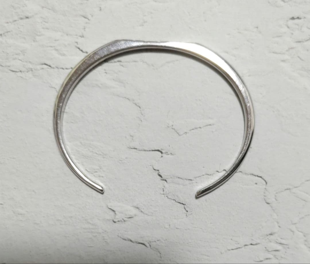 CÉLINE セリーヌ　シルバーバングル 保存袋付き