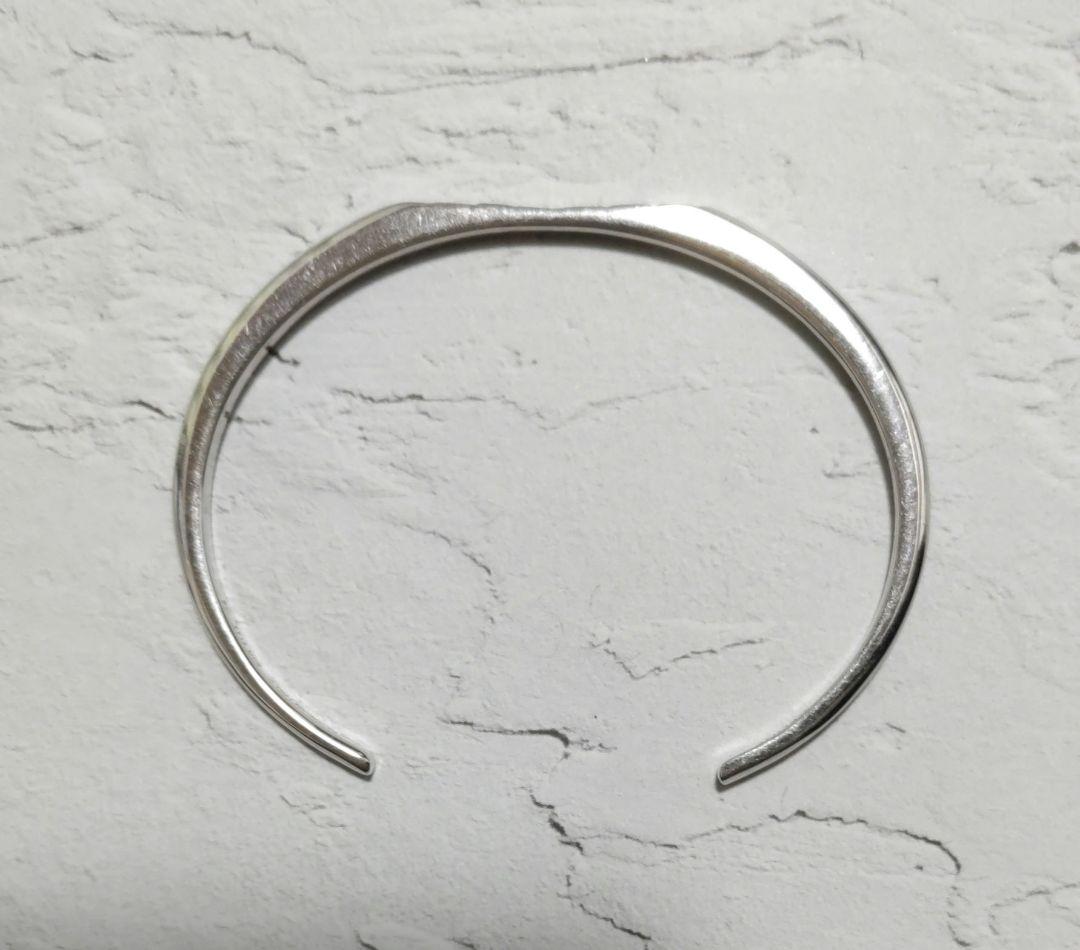 CÉLINE セリーヌ　シルバーバングル 保存袋付き