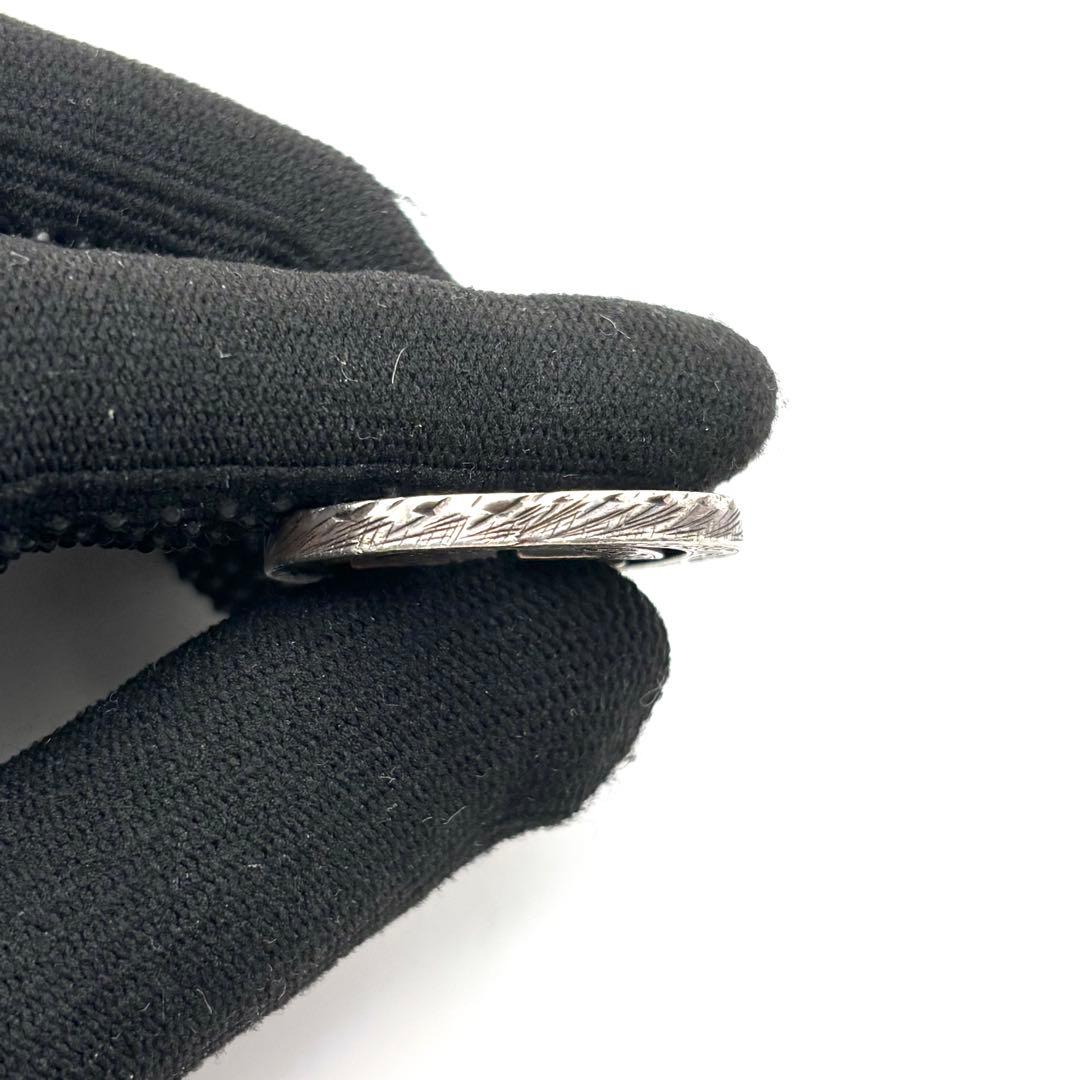 グッチ キーリング アラベスク インターロッキング シルバー 銀 925