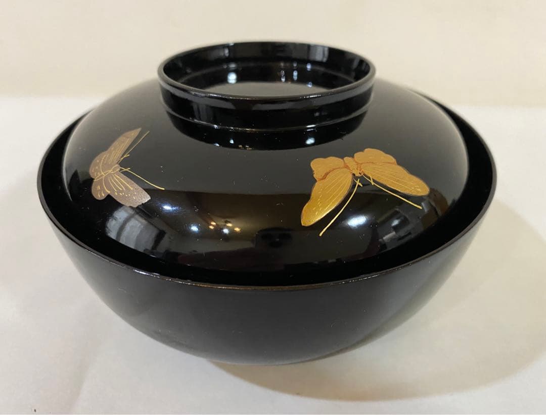 輪島塗　金蒔絵　お椀5客セット　茶道具　懐石道具