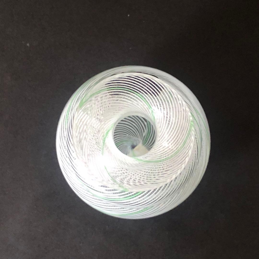 MURANOガラス小花瓶　イタリアヴェネチアンガラス　ヴィンテージ未使用