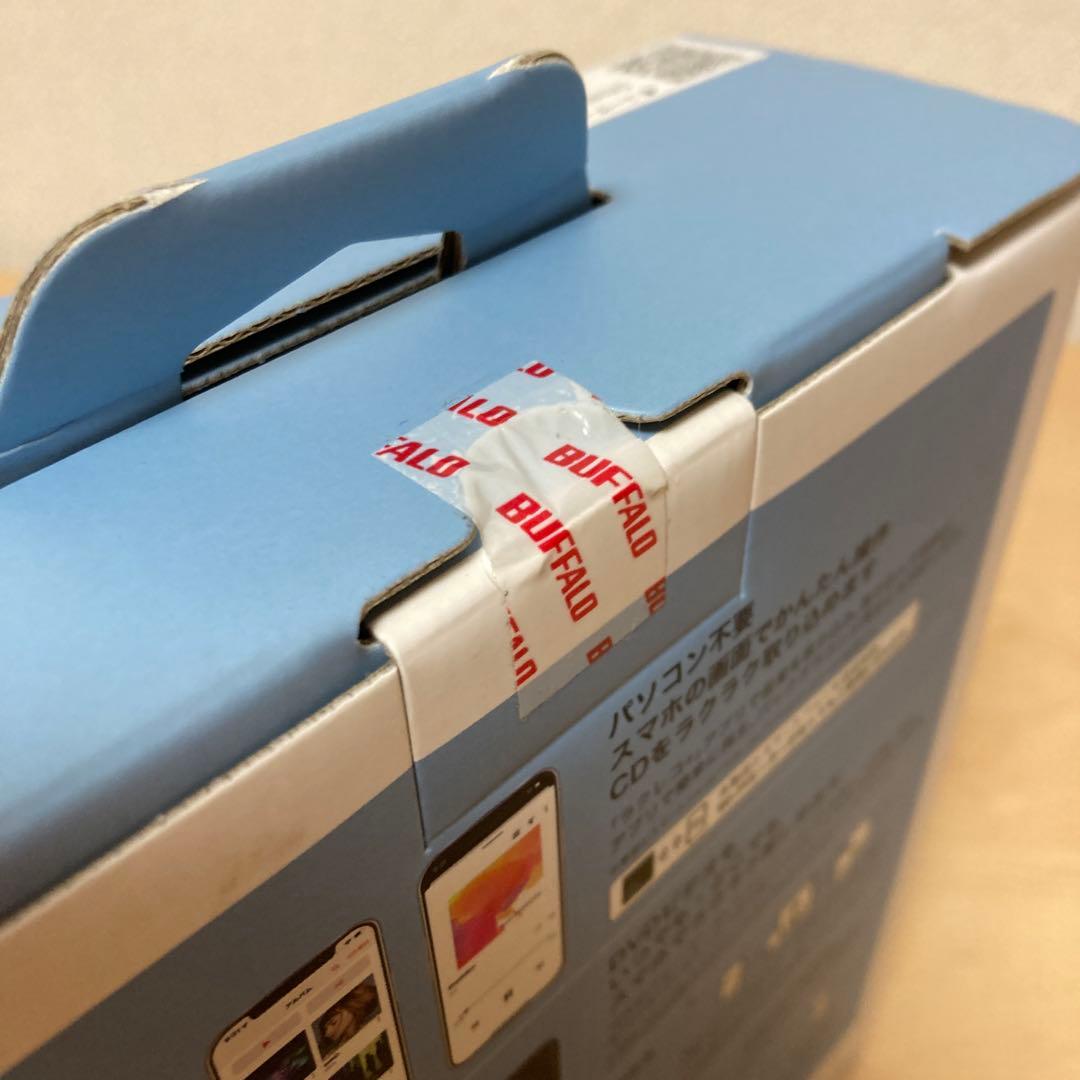 BUFFALO ラクレコ+ ホワイト DVD再生+microSD対応