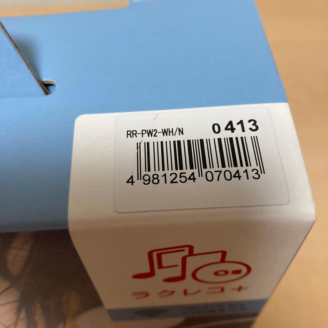 BUFFALO ラクレコ+ ホワイト DVD再生+microSD対応