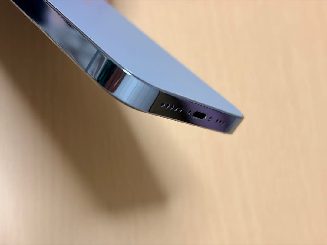 【美品】iPhone13 Pro 256GB シエラブルー 箱付 ケーブル未使用