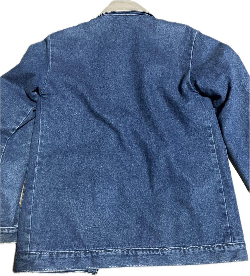 ポインター　襟コーデュロイ 裏地 ブランケット　デニム カバーオール　USA製
