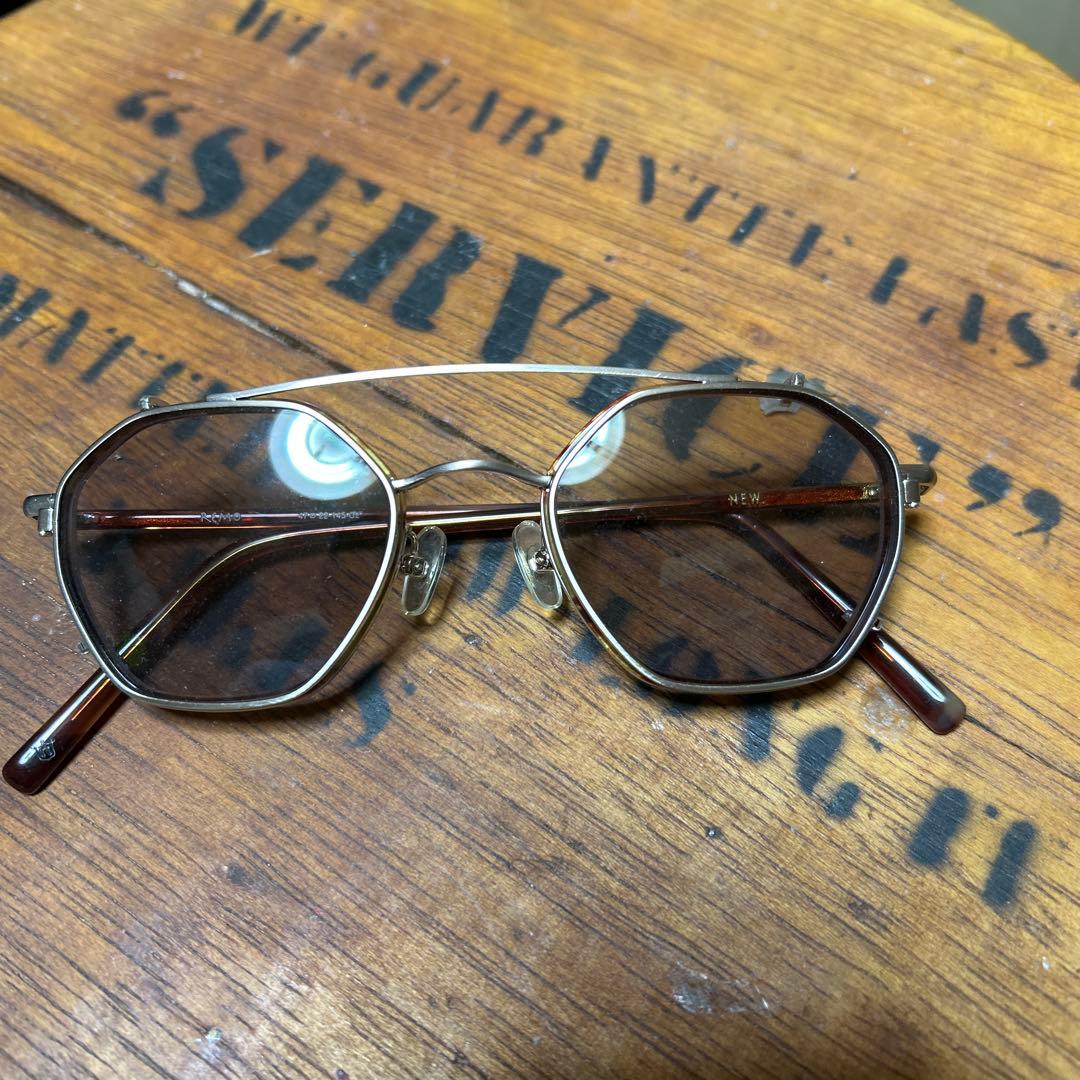 NEW. REMO クリップオンサングラス　メガネ　サングラス　vibeca