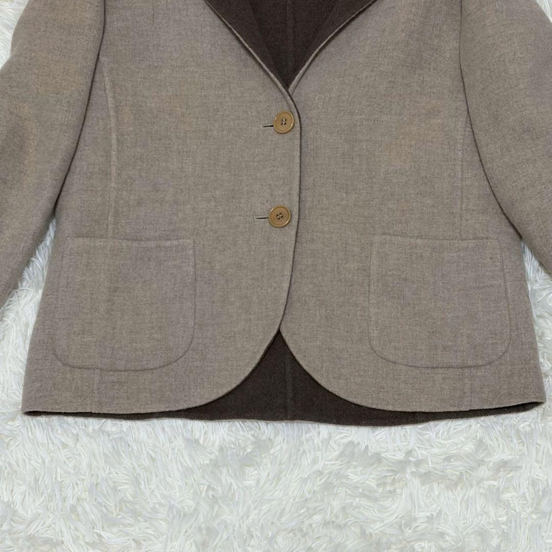 美品 S Max Mara クチートアマーノ XL ジャケット ダブルフェイス