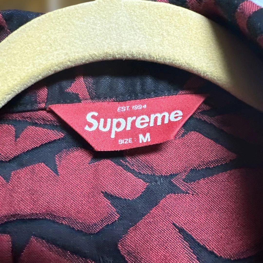 M*k様 supreme ソーン柄トラッカージャケット