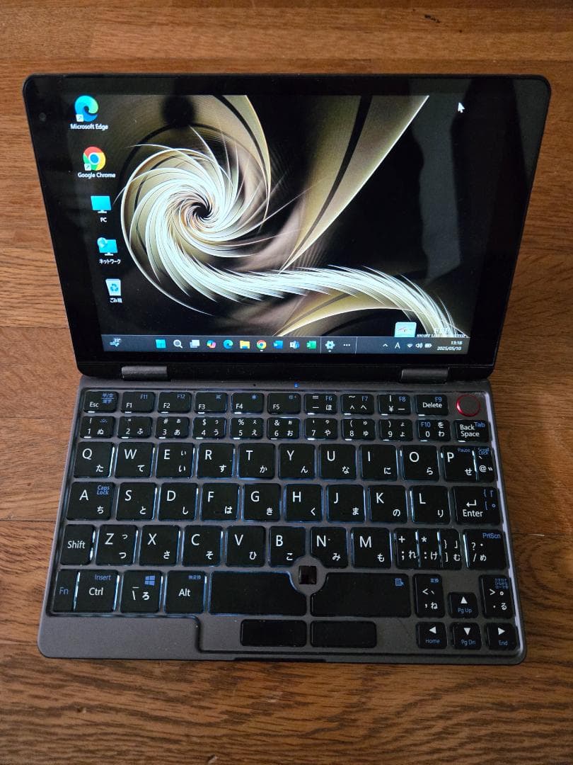 コンパクトノートPC グレー11インチ