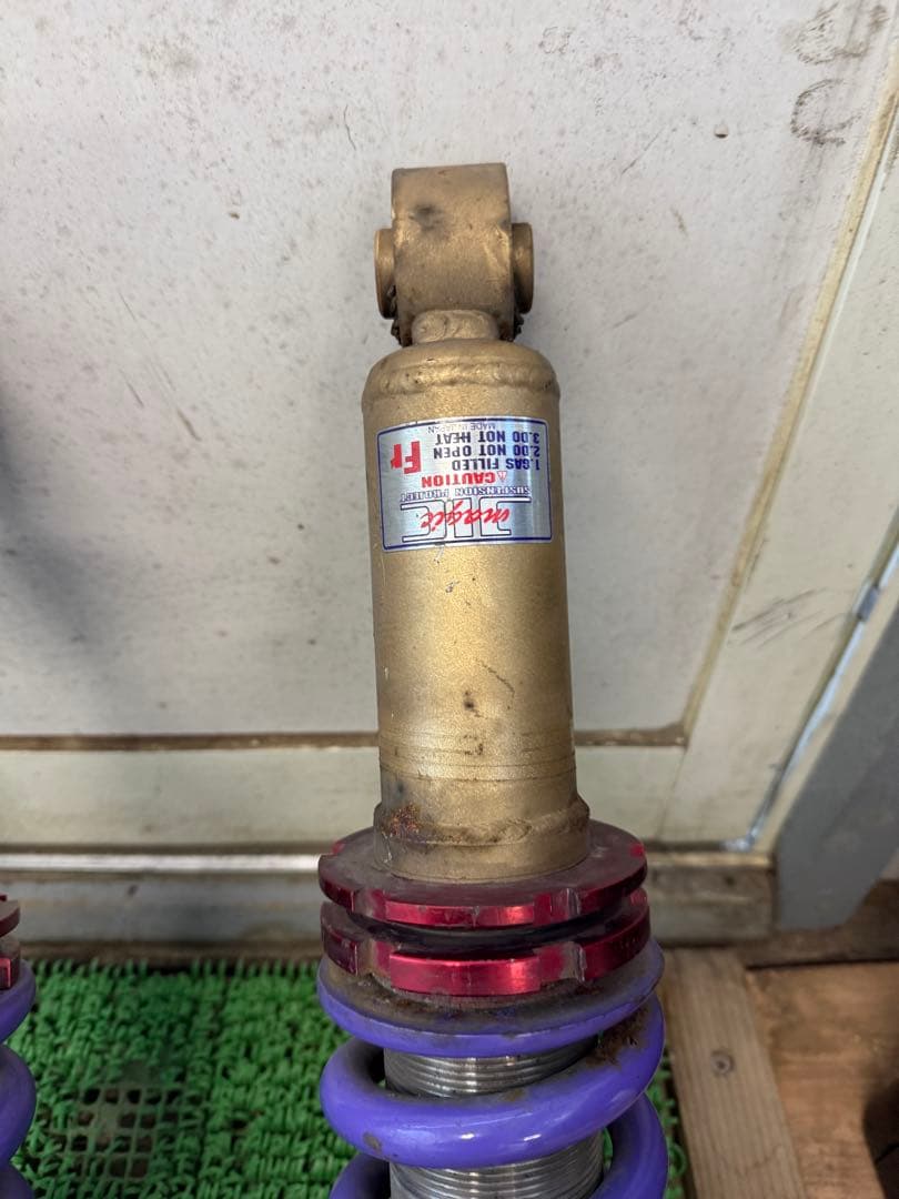 JIC majic 車 サスペンションキット 4本セット 紫