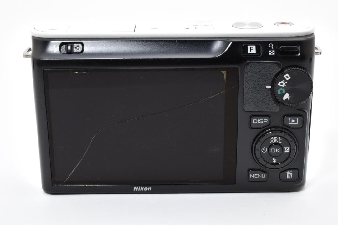 Nikon J1 ミラーレスデジタルカメラボディ ホワイト ニコン