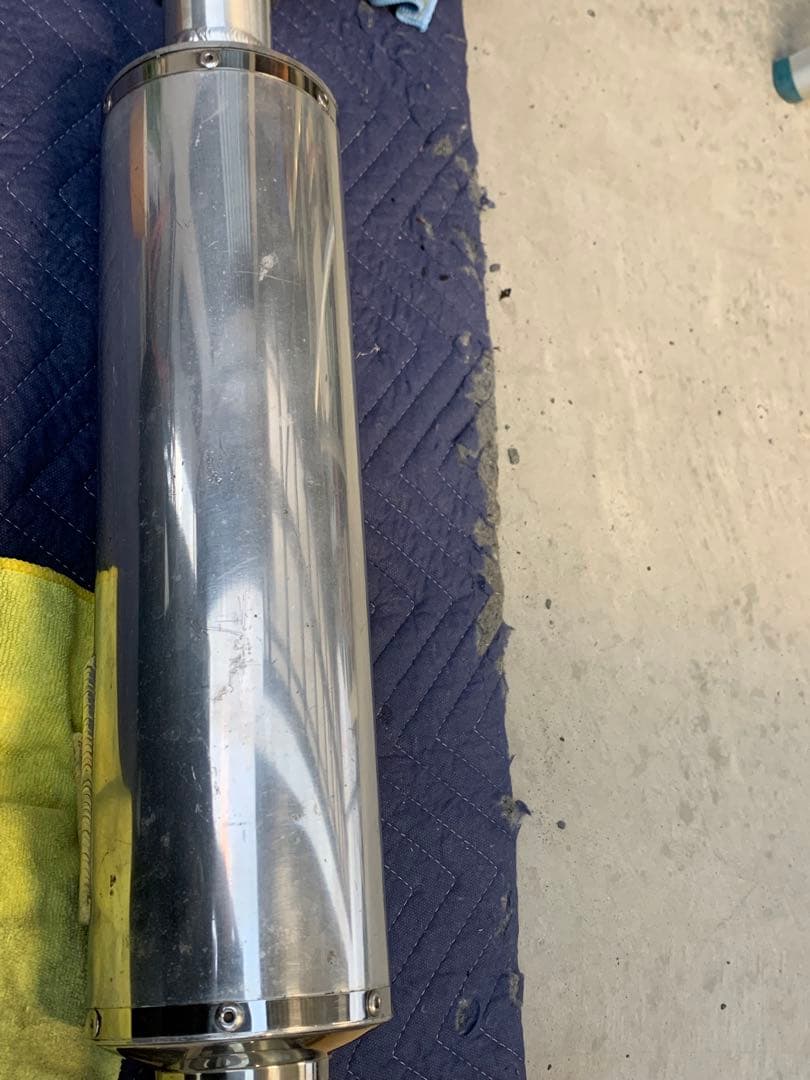 当時物 GPZ ヨシムラ サイクロン　フルエキゾースト　マフラー