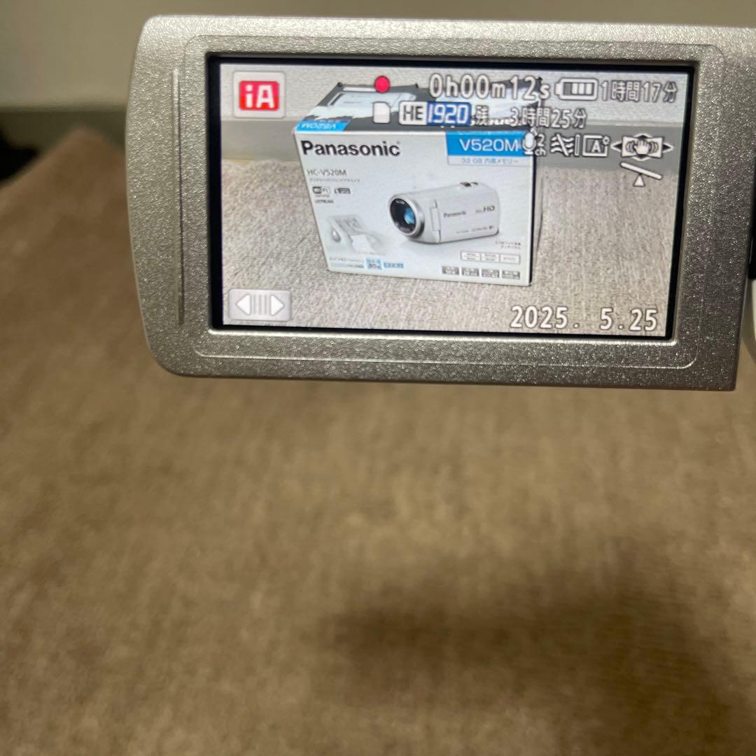 PanasonicビデオカメラHC-V520M 32GB内蔵メモリ