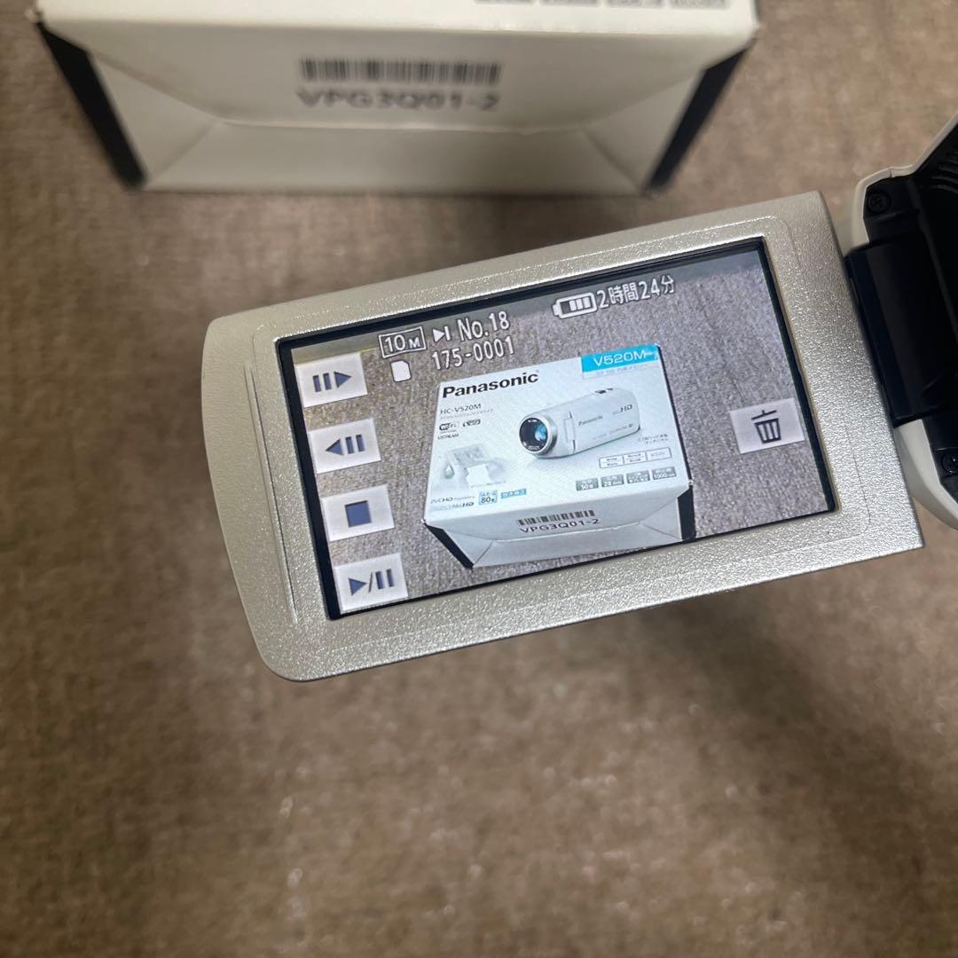 PanasonicビデオカメラHC-V520M 32GB内蔵メモリ