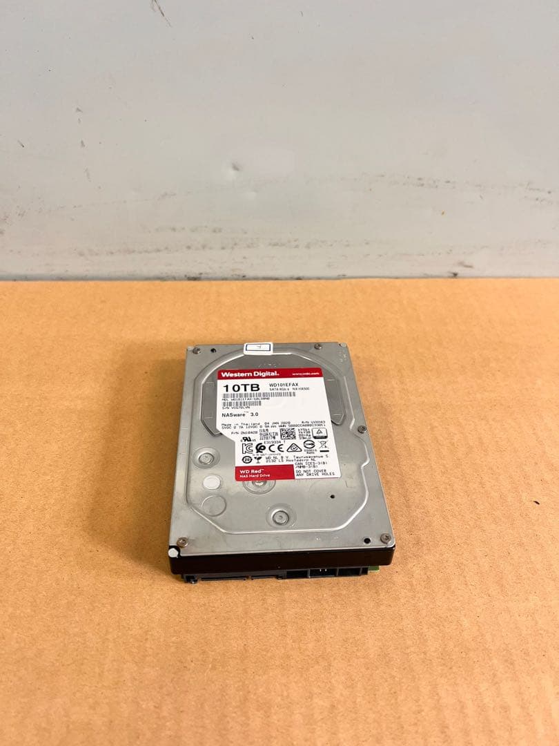 Western Digital 10TB WD101EFAX 動作未確認 現状品